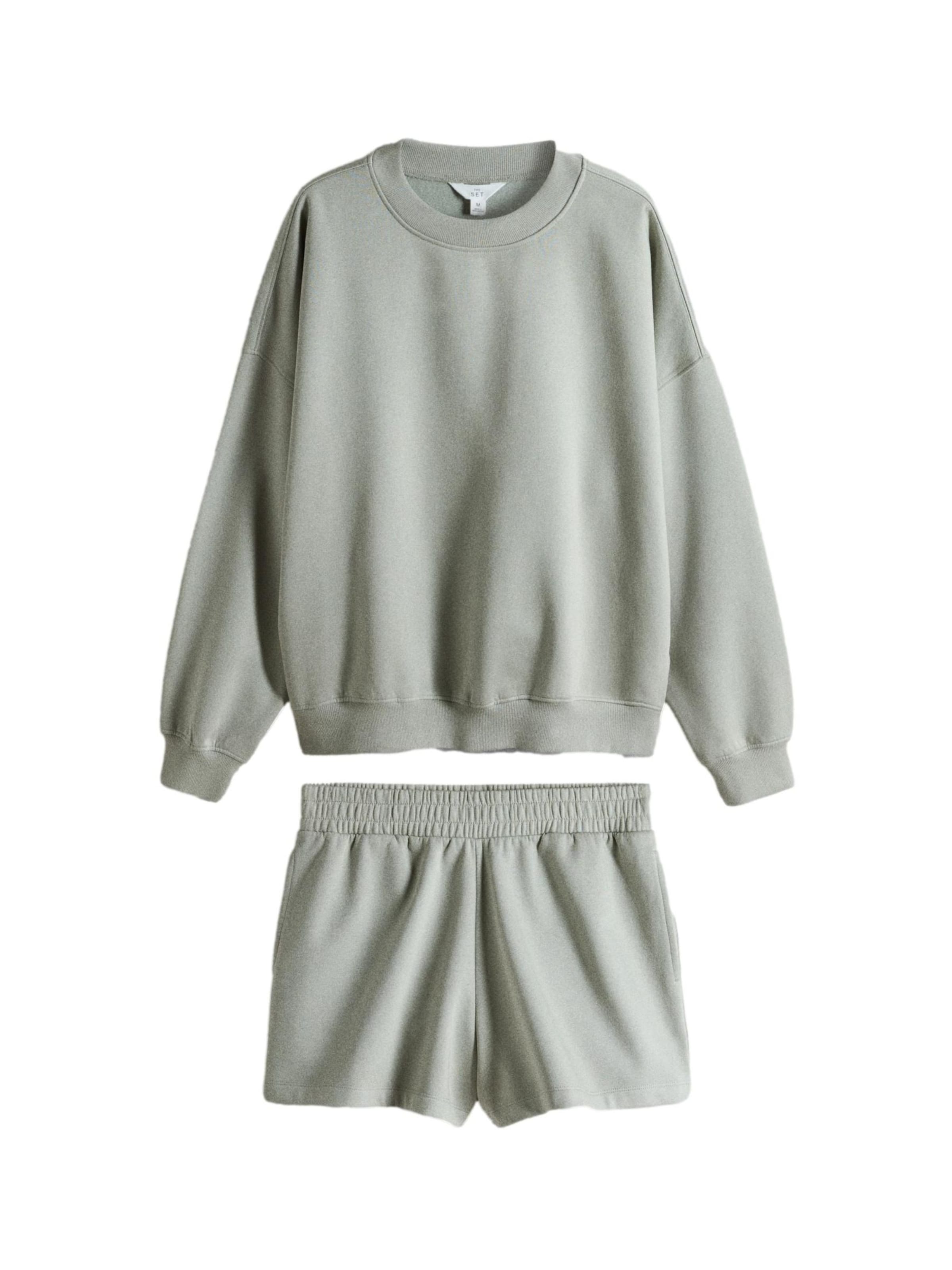 The Set Broekpak in Groen: voorkant