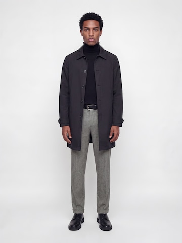 JACK & JONES Regularen Hlače na rob 'JPSTOLLIE BLAKE' | siva barva