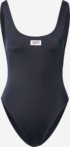 Tommy Hilfiger Underwear Bralette Swimsuit in Blue: front