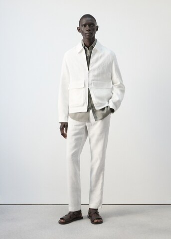MANGO MAN Between-Season Jacket 'Arturo' in White
