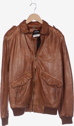 MANGO Jacket & Coat in XL in Brown: front