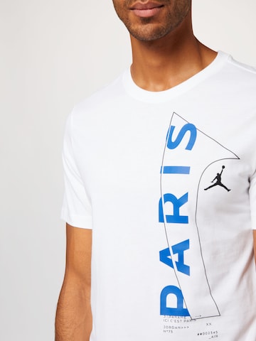 Jordan Shirt 'Paris St.-Germain' in Wit