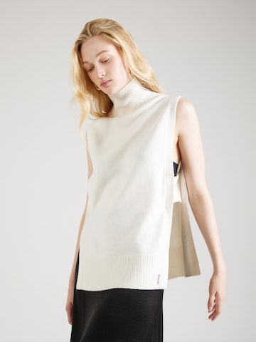 Calvin Klein Trui in Wit: voorkant