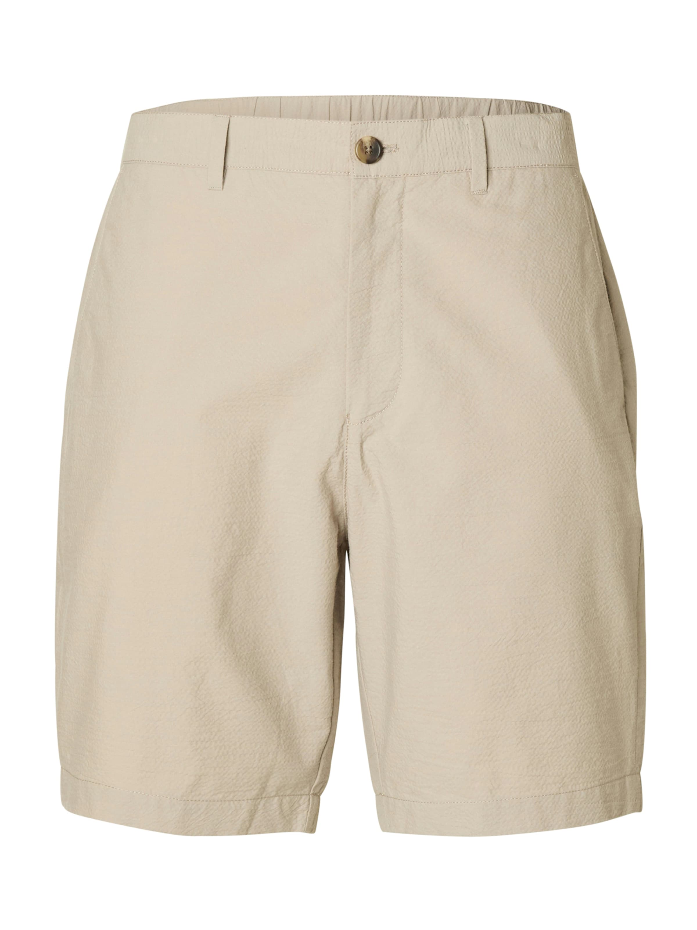 SELECTED Regular Chino Pants 'Karl' in Beige: front