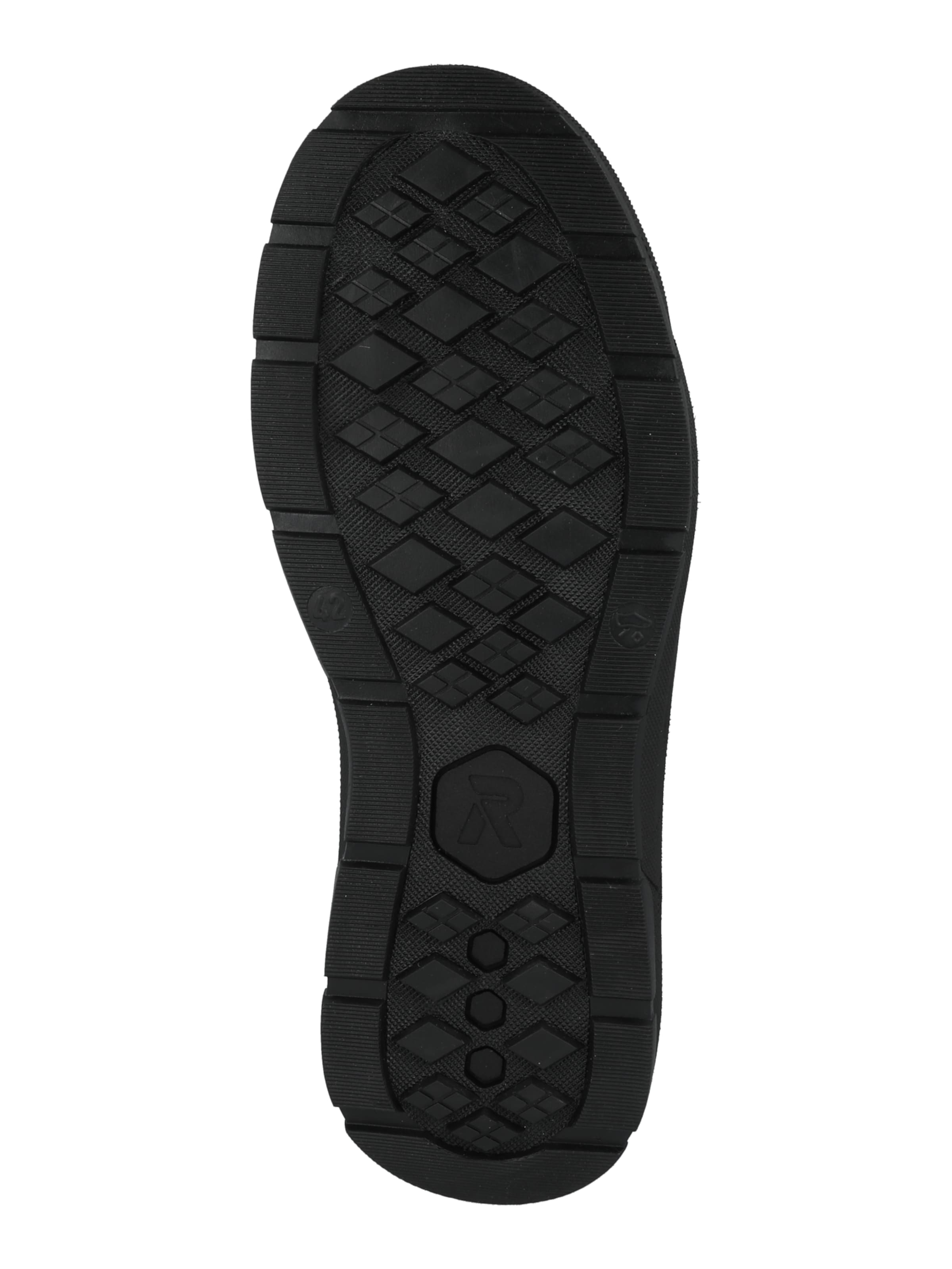 Bottines à lacets Rieker en noir