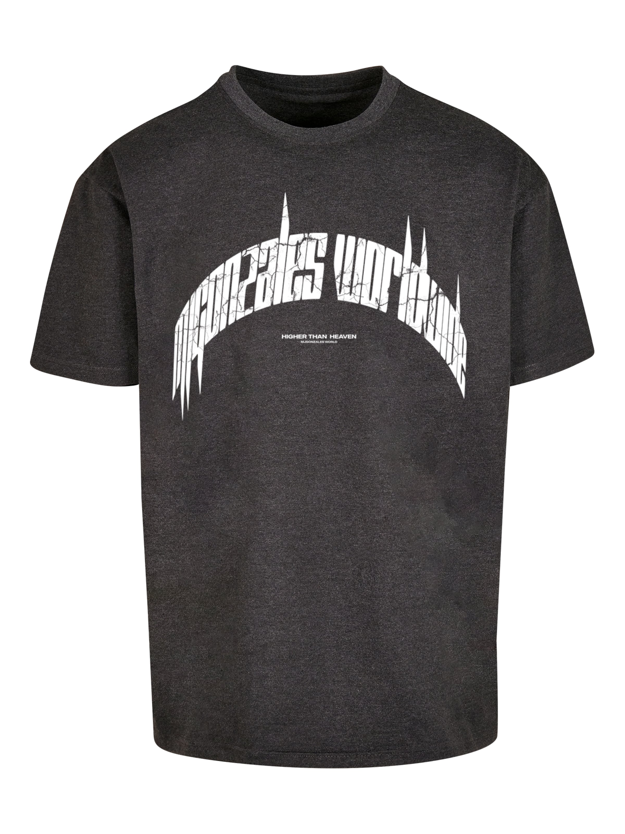 MJ Gonzales Tričko - Sivá: predná strana