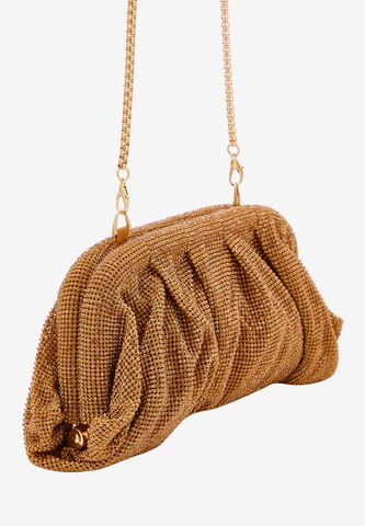 faina Clutch in Goud