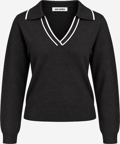 noar studios Sweater in XS in Black / White, Item view