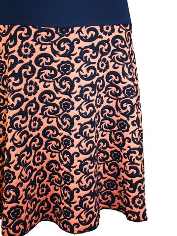 dunkle design Skirt 'Scuba' in Orange