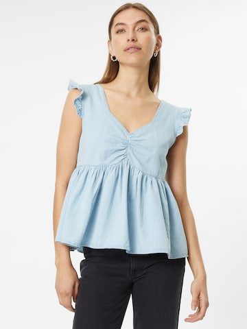 Molly BRACKEN Blouse in Blauw: voorkant