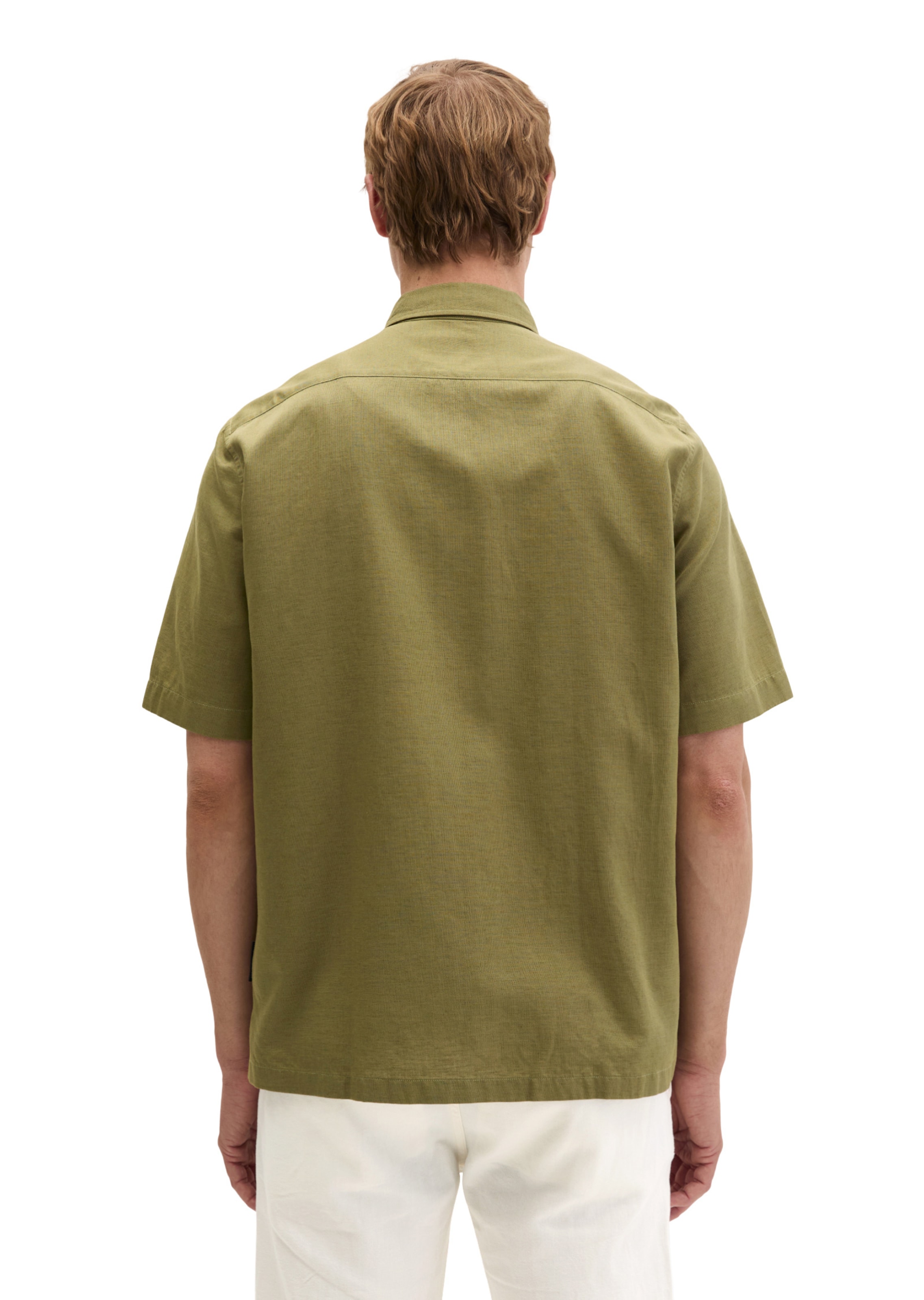 Marc O'Polo Regular Fit Hemd in Grün