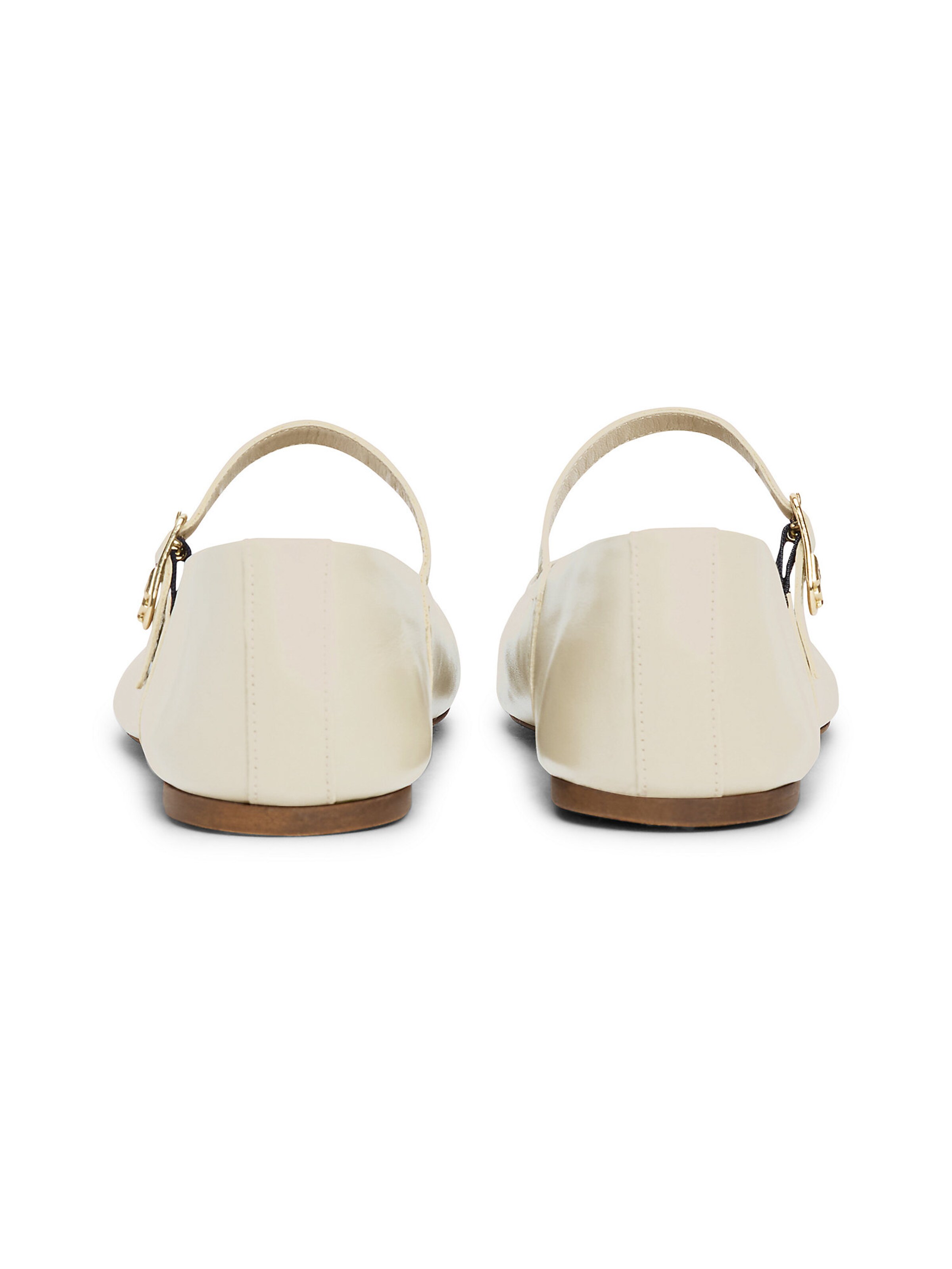 TOMMY HILFIGER Strap ballerina in Beige