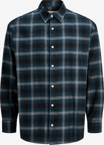 JACK & JONES Рубашка в Синий: спереди