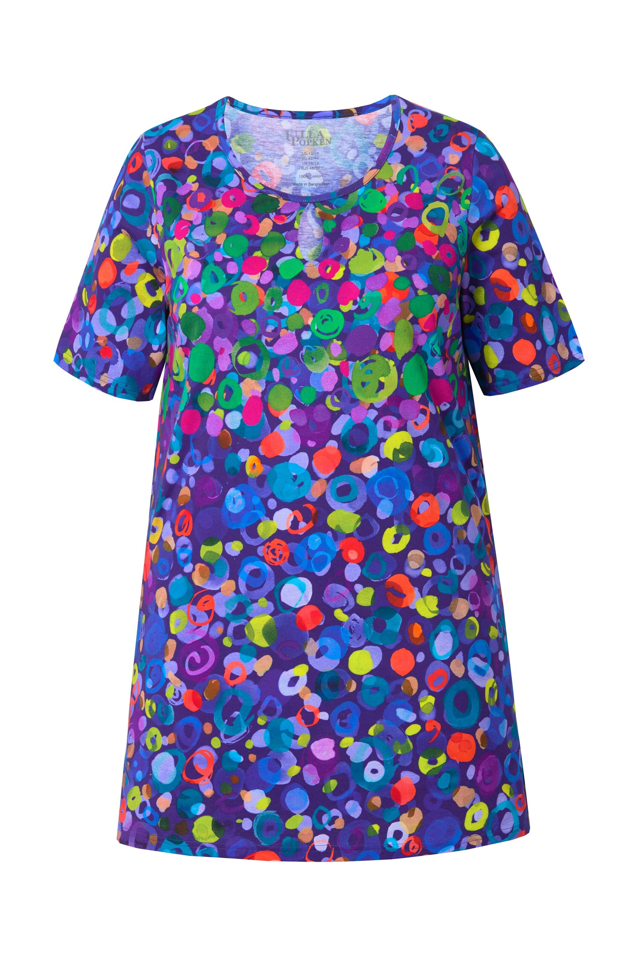 Ulla Popken T-Shirt in Lila: Vorderseite