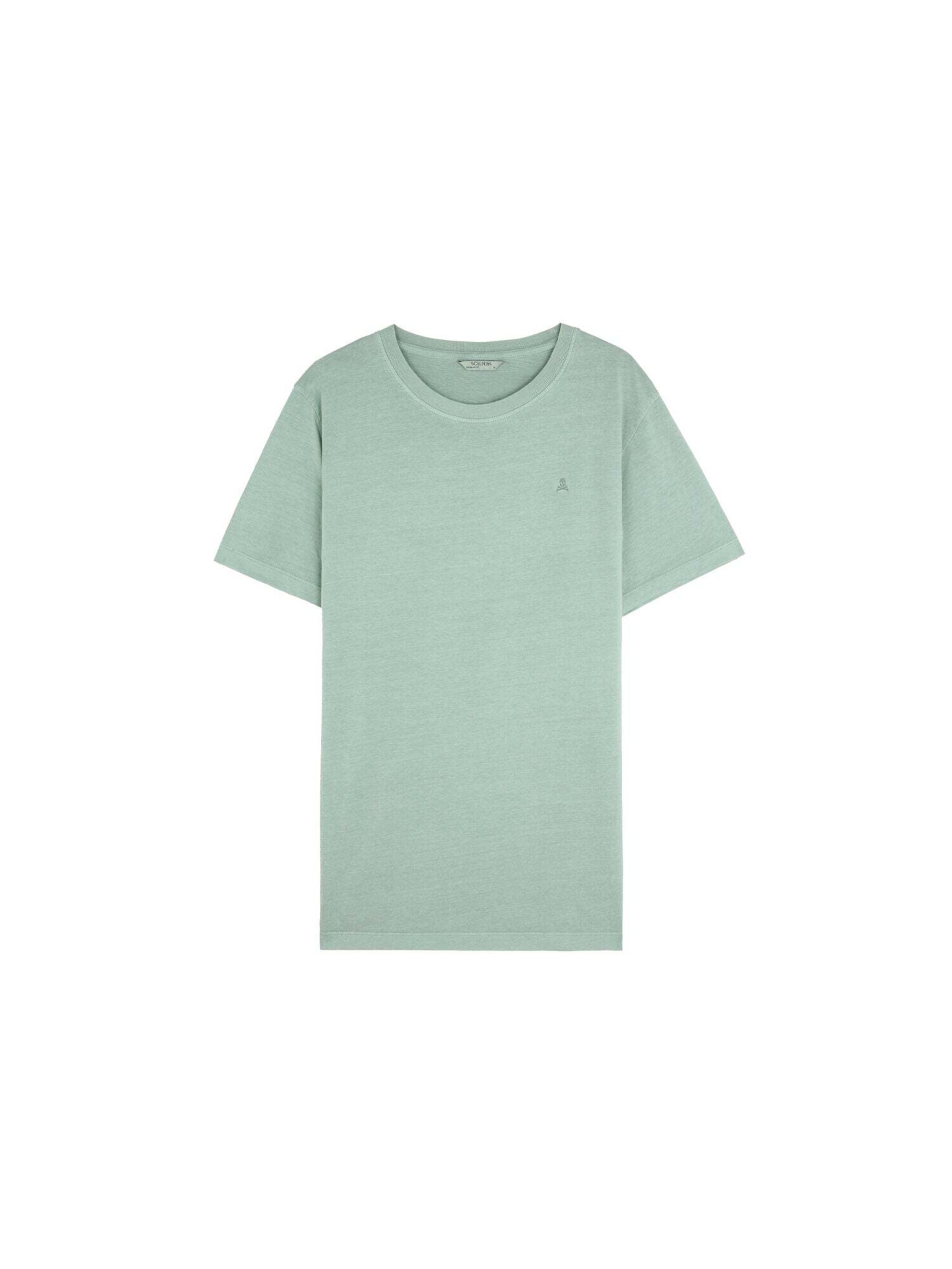 Scalpers Λειτουργικό μπλουζάκι ' ' σε πράσινο: μπροστά