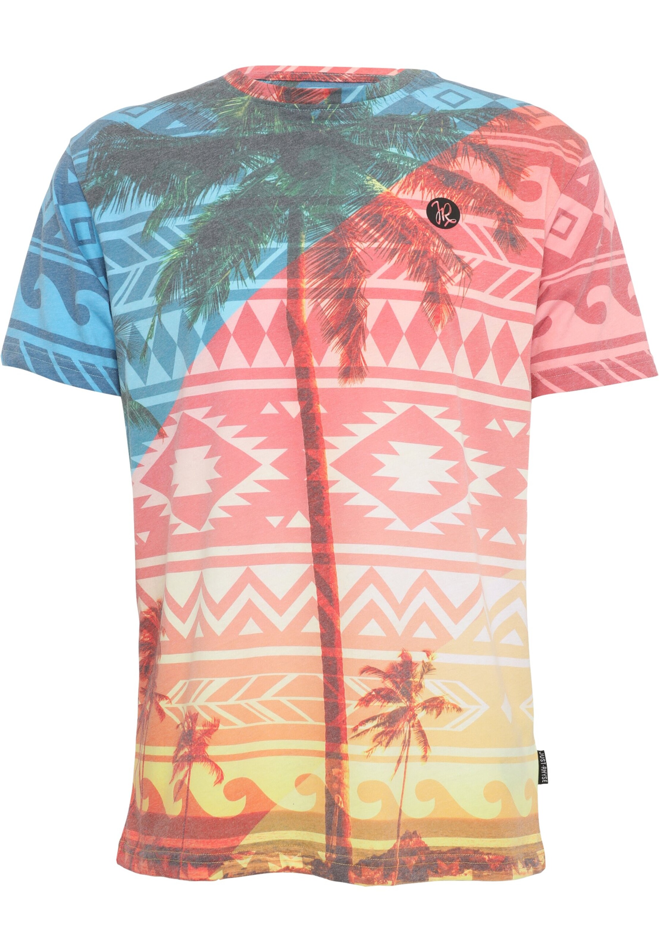 Just Rhyse T-shirt 'Sunrise' i blandade färger: framsida