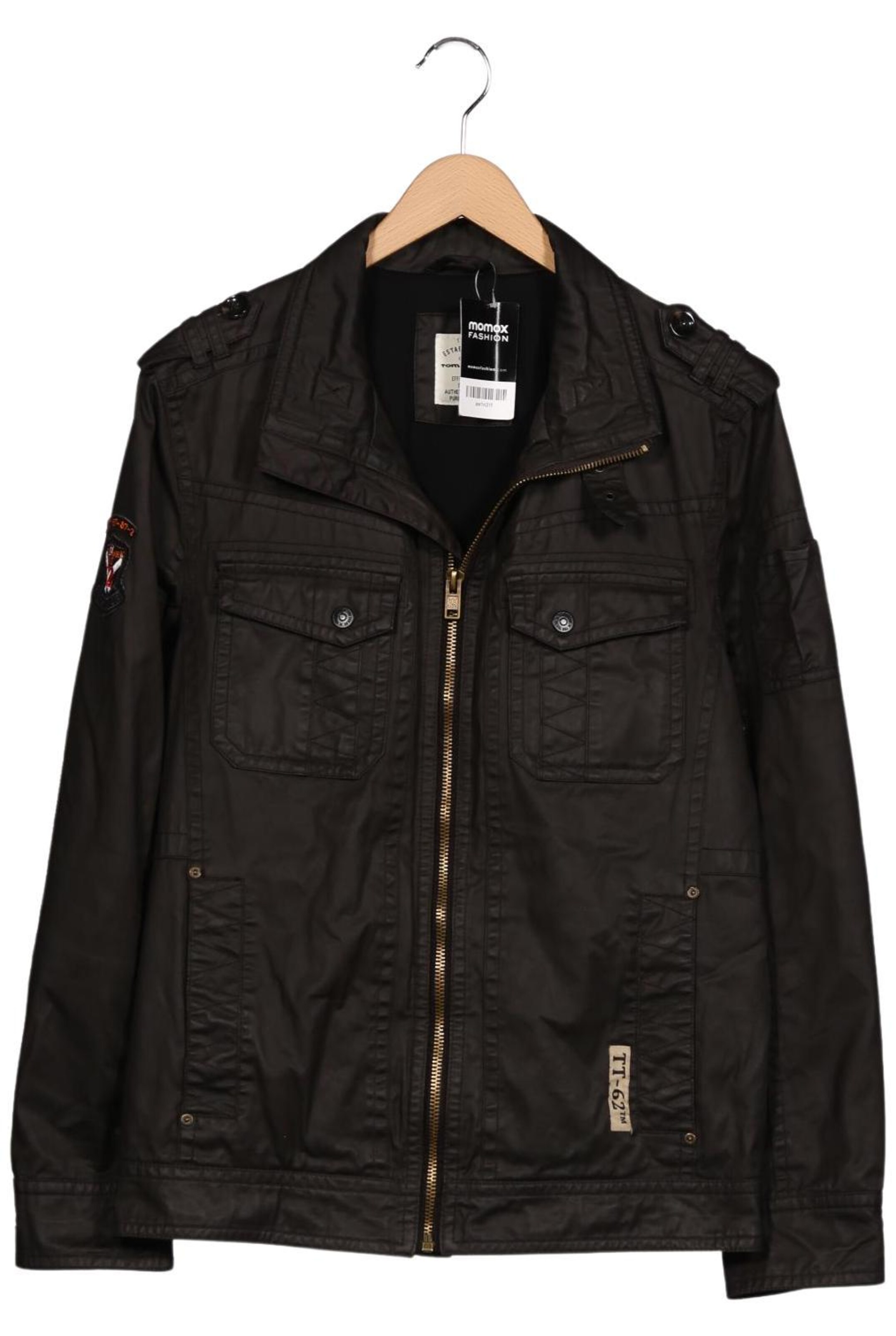 TOM TAILOR Jacke M in Braun: Vorderseite