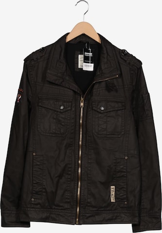 TOM TAILOR Jacke M in Braun: Vorderseite