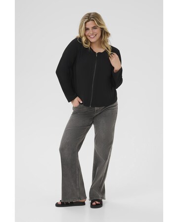 KAFFE CURVE Cardigans i sort