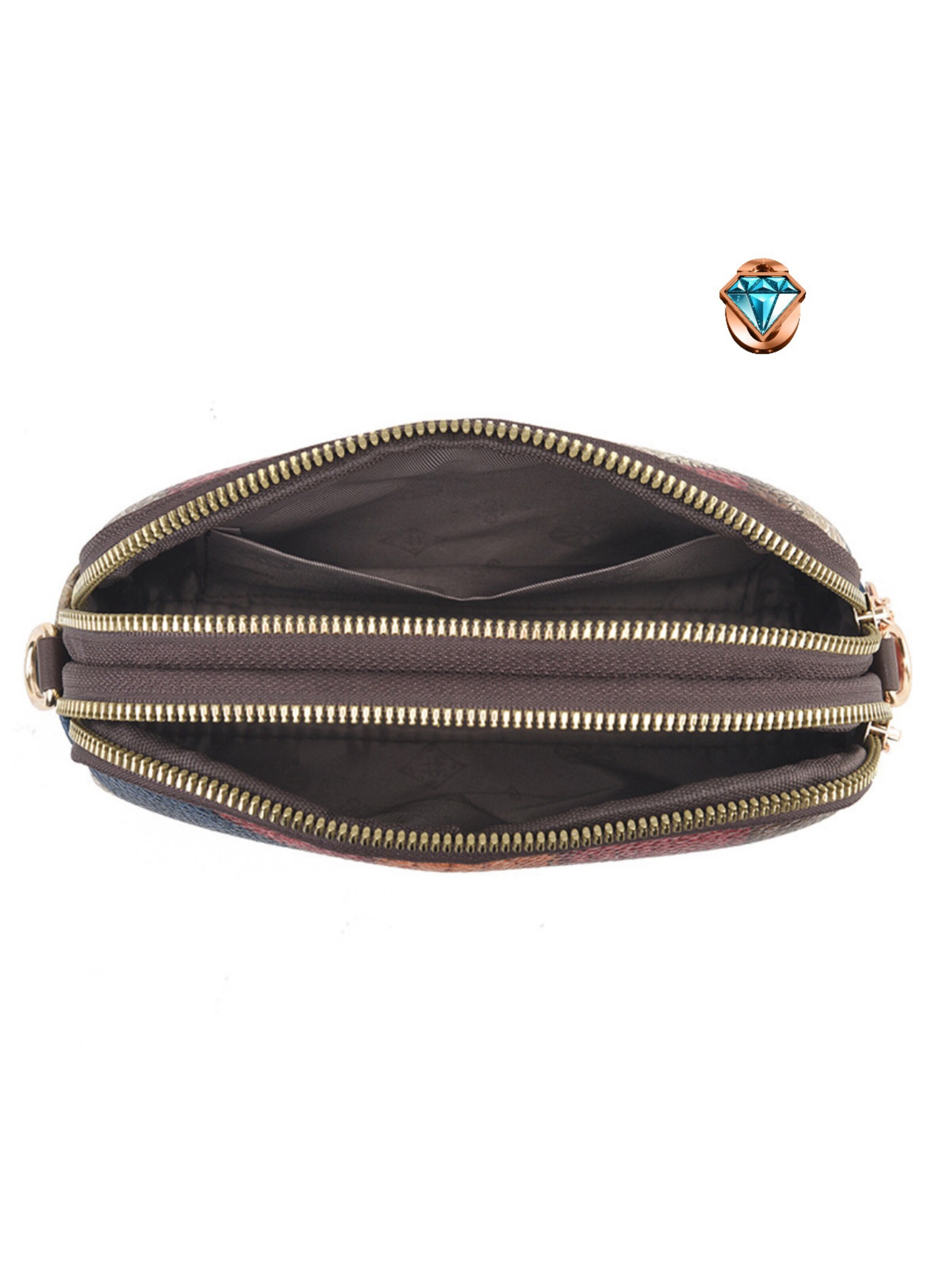 Elegon Handbag 'Model Dominica' in Grey