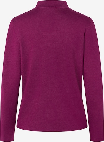 MORE & MORE Knit Cardigan 'Milano' in Purple