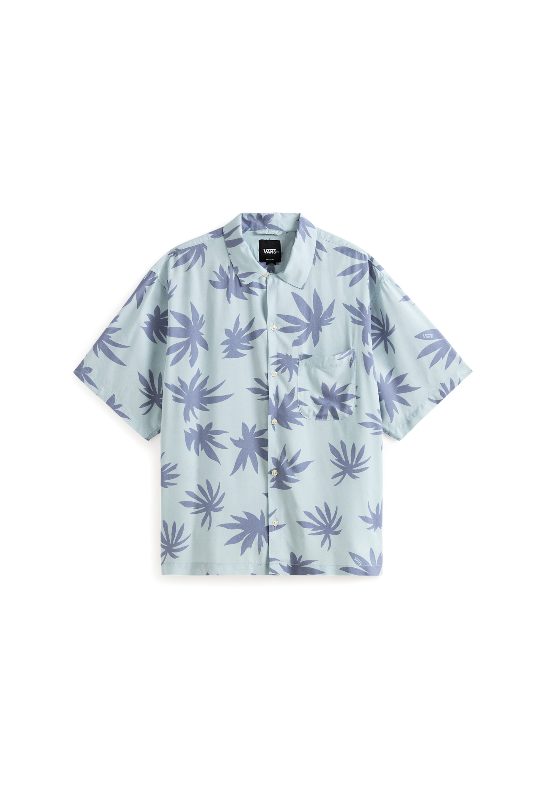 VANS Comfort fit Button Up Shirt 'Van Doren' in Green: front