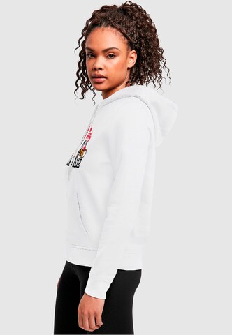 ABSOLUTE CULT Sweatshirt 'Tom and Jerry - Chase' in White