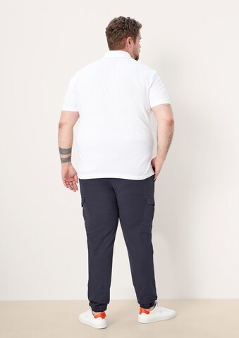 s.Oliver Men Big Sizes قميص بلون أبيض