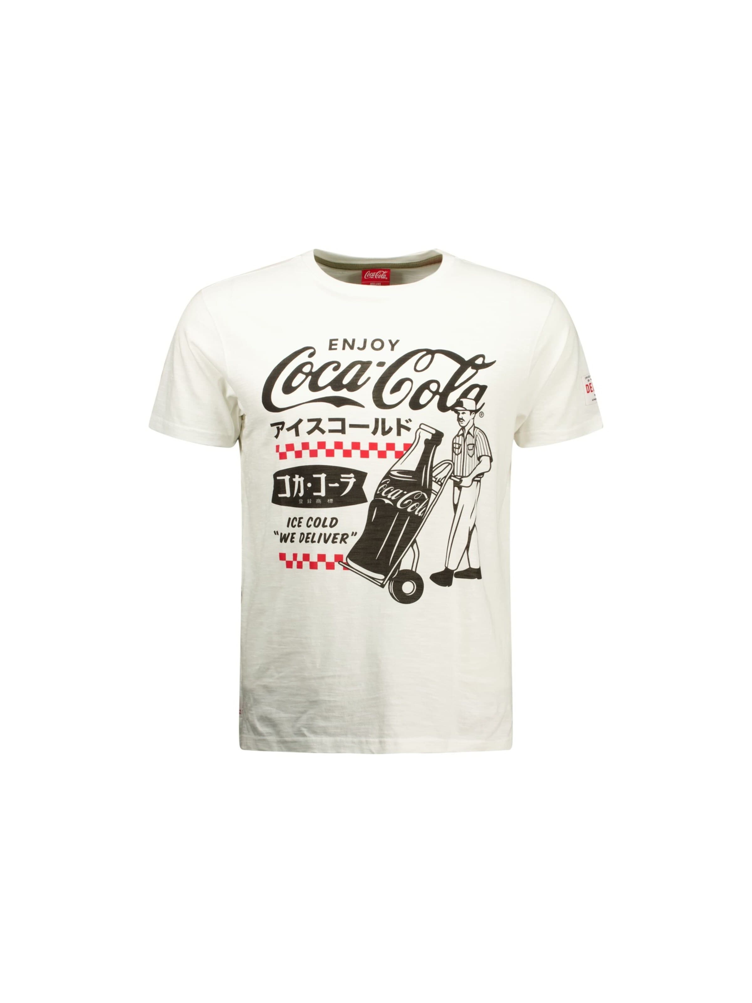 Deeluxe Shirt 'DEVILER' in White: front