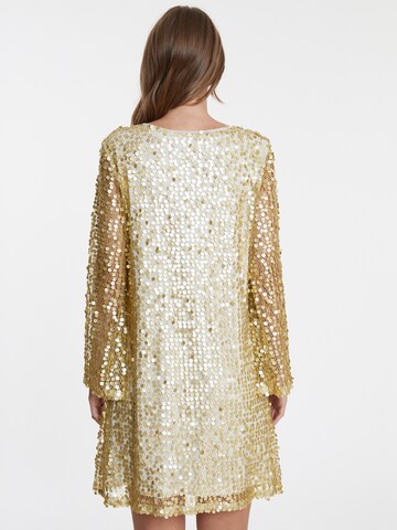 Ana Alcazar Avondjurk 'Wadana' in Goud