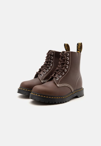 Dr. Martens - Botas com atacadores '1460 Pascal Ben' em castanho