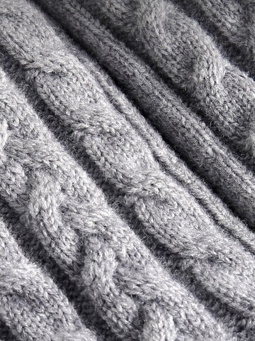 Magicshe Hand Warmers 'Strick Winterhandschuhe mit Fleecefutter Warm Weich' in Grey