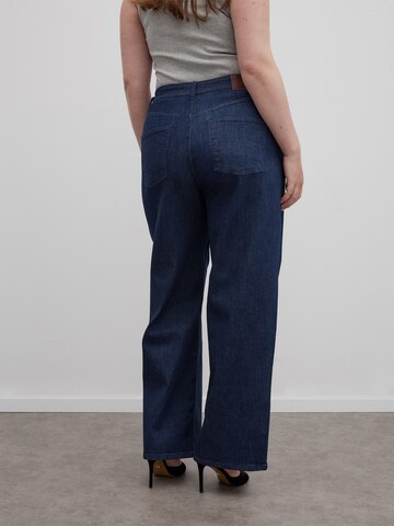RÆRE by Lorena Rae Wide leg Τζιν σε μπλε