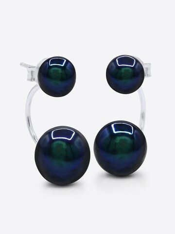 Boucles d'oreilles 'Saint-Raphael' Ateliers Saint Germain en noir