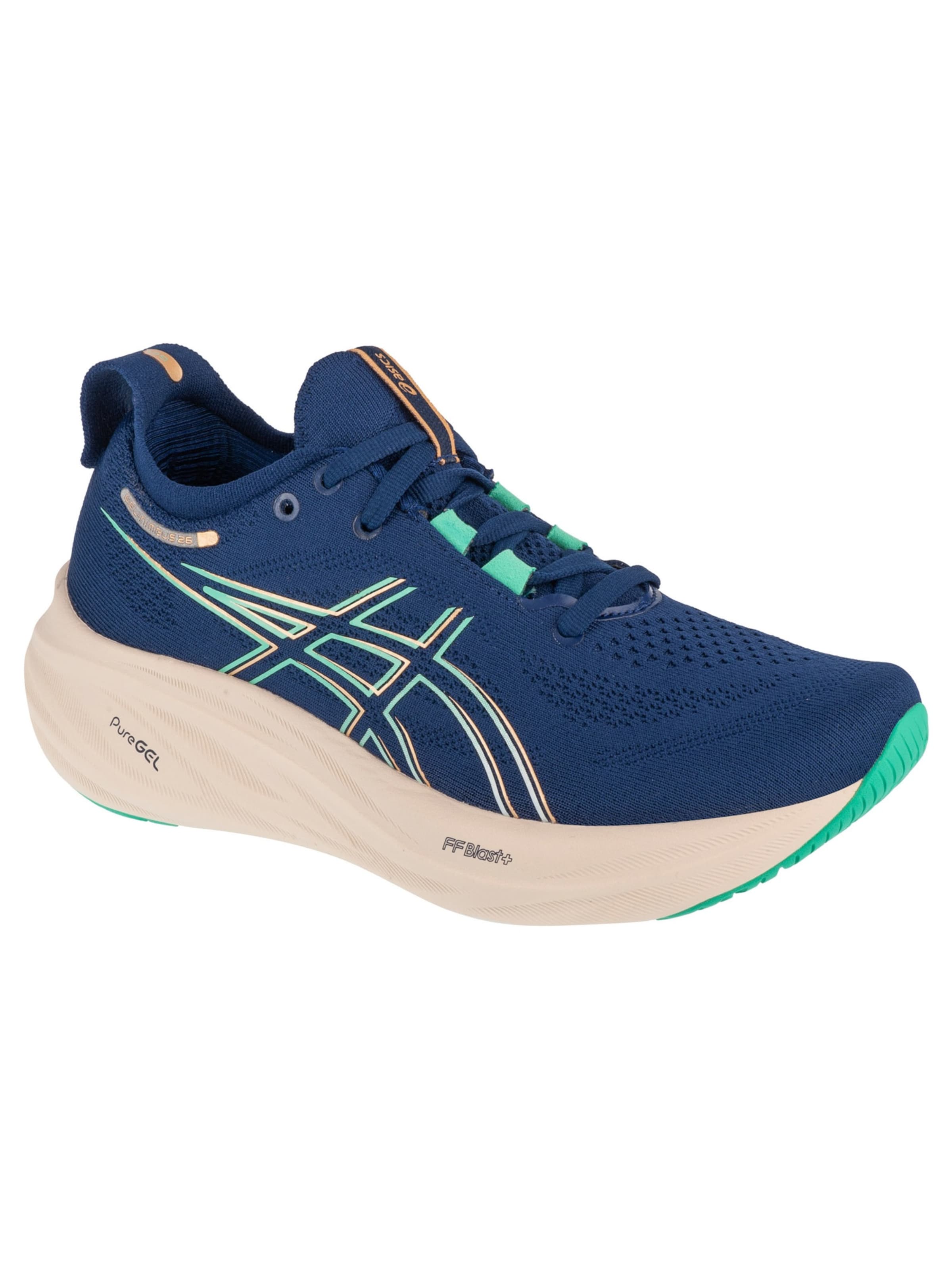 ASICS Loopschoen 'Gel-Nimbus 26' in 36 in de kleur Donkerblauw, Productweergave