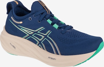 Chaussure de course 'Gel-Nimbus 26' ASICS en bleu : devant