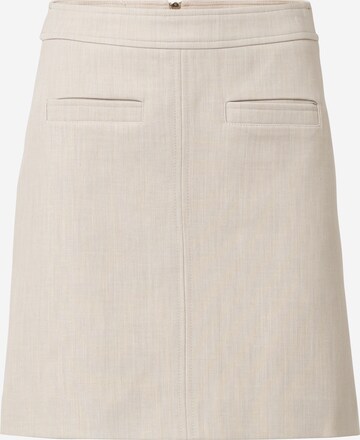 Warehouse Skirt in Beige: front