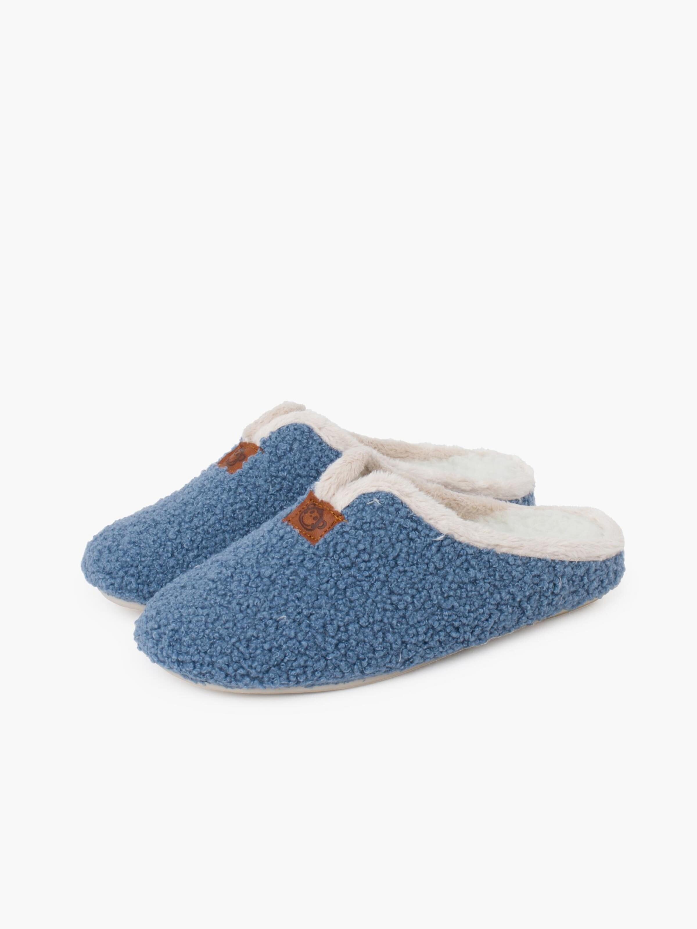 Pisamonas - Zapatillas de casa en azul