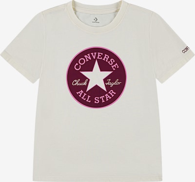 CONVERSE Majica 'DISSECTED' u svijetlosiva / svijetloroza / bordo / bijela, Pregled proizvoda