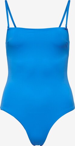 Maillot de bain 'Aline' ONLY en bleu : devant