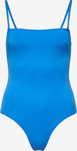 Maillot de bain 'Aline' ONLY en bleu : devant