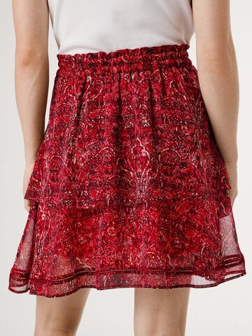 Gonna 'Mariona' di Pepe Jeans in rosso