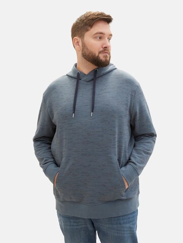 TOM TAILOR Men + Sweatshirt in Blau