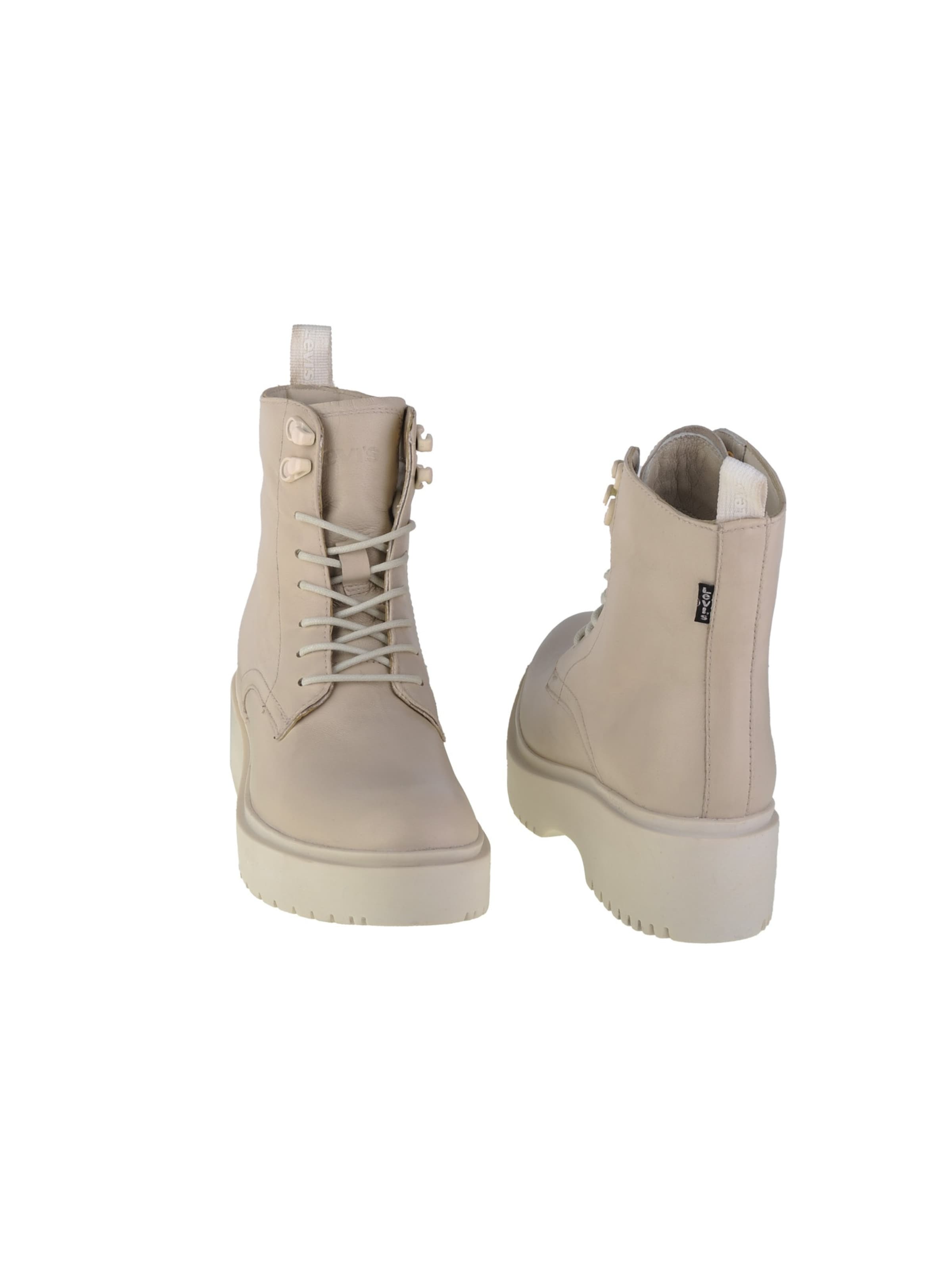 LEVI'S ® Schnürstiefelette 'Bria'‌‌‌‌‌‌‌‌‌ in Weiß