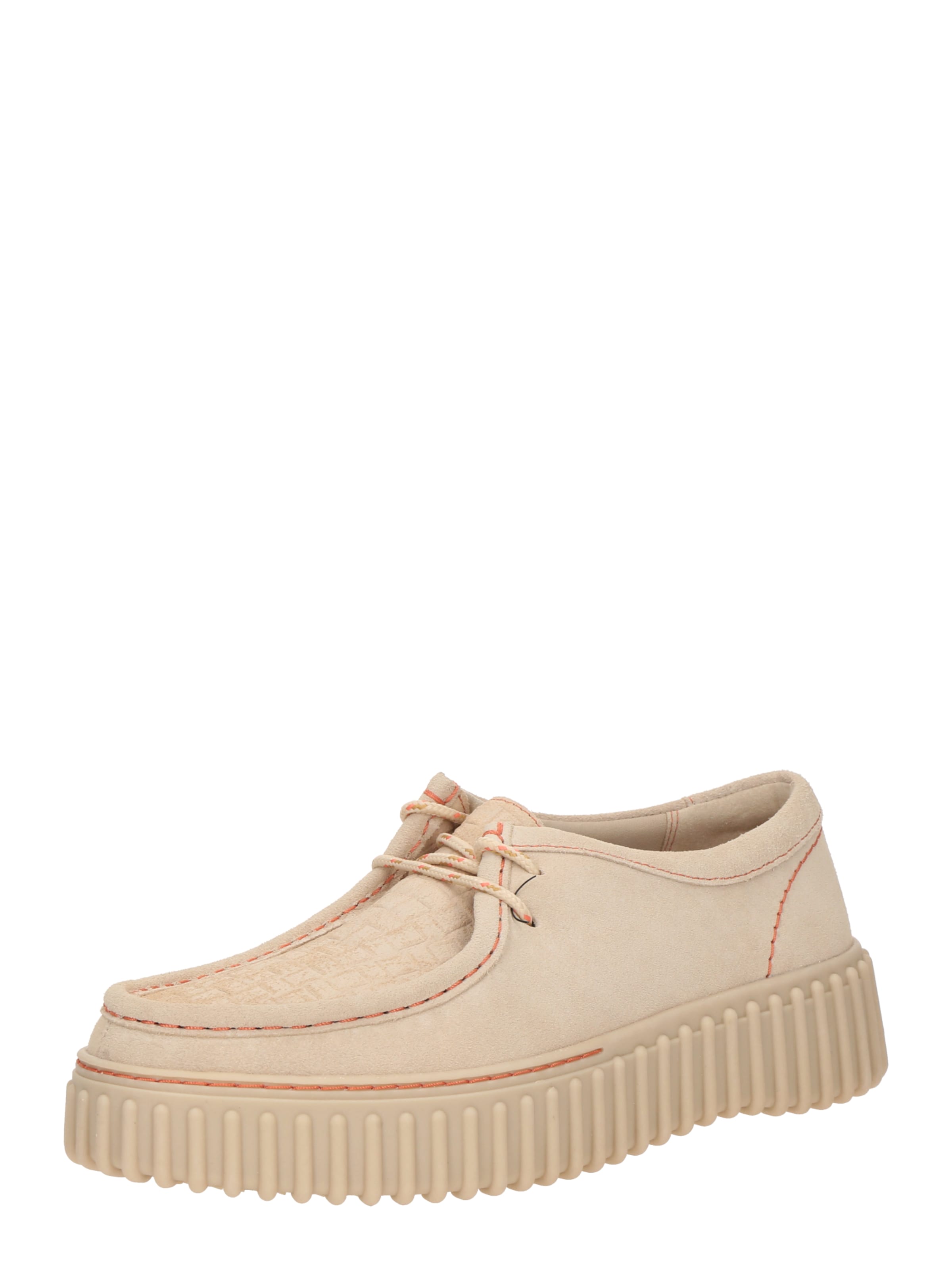 CLARKS - Mocasines 'Torhill Bee' en beige: frente