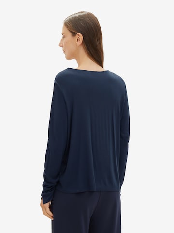 TOM TAILOR Shirt in Blau