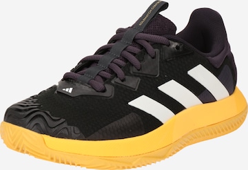 ADIDAS PERFORMANCE Athletic Shoes 'SoleMatch Control Clay' in Black: front