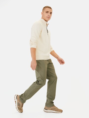 CAMEL ACTIVE Loosefit Relaxed Fit 5-Pocket Hose in Grün