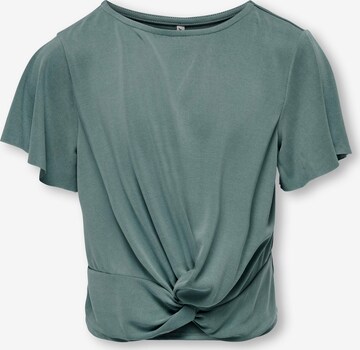 KIDS ONLY Shirt 'Pam' in Groen: voorkant