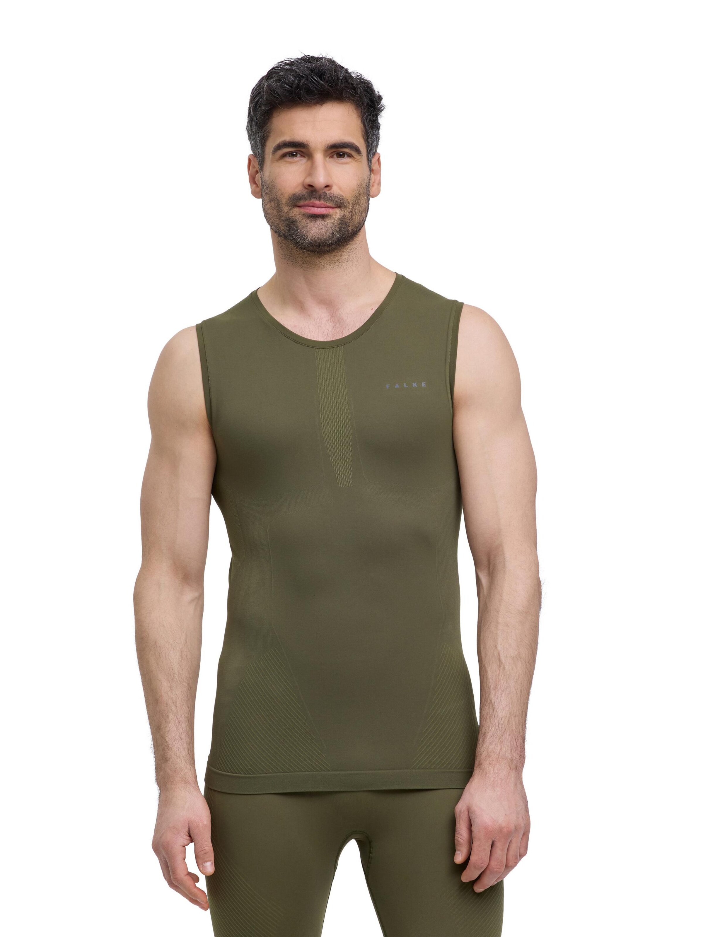 FALKE Base Layer‌‌‌‌‌‌ in Grün: Vorderseite